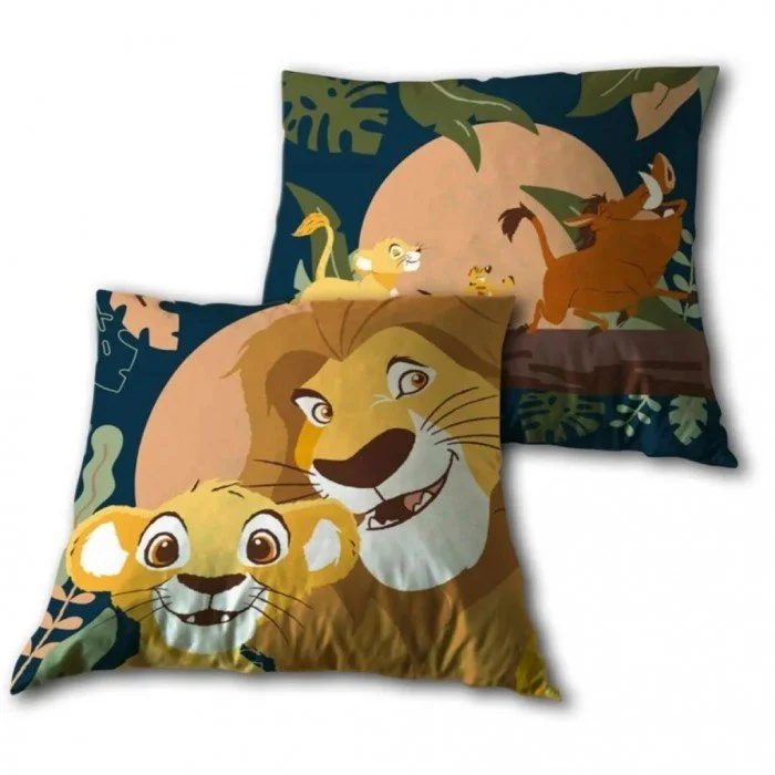 Disney Az Oroszlánkirály Hakuna Matata párna, díszpárna 40x40 cm Velúr Disney Az Oroszlánkirály Hakuna Matata párna, díszpárna 40x40 cm Velúr