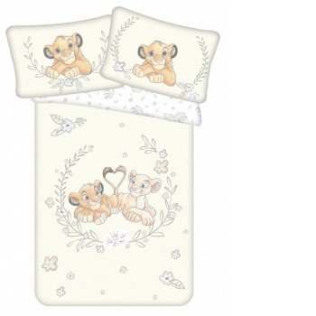 Disney Az Oroszlánkirály Love gyerek ágyneműhuzat 100×135cm, 40×60 cm Disney Az Oroszlánkirály Love gyerek ágyneműhuzat 100×135cm, 40×60 cm