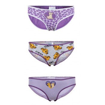 Disney Az Oroszlánkirály Simba gyerek fehérnemű, bugyi 3 darab/csomag 98/104 cm