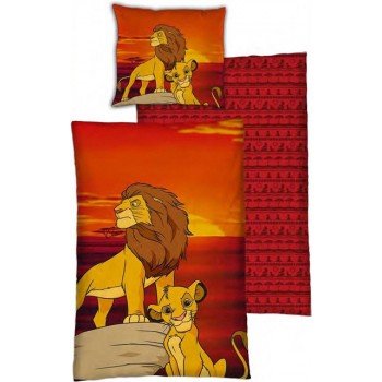 Disney Az Oroszlánkirály Sunset Roar ágyneműhuzat 140×200cm, 63×63 cm microfibre Disney Az Oroszlánkirály Sunset Roar ágyneműhuzat 140×200cm, 63×63 cm microfibre