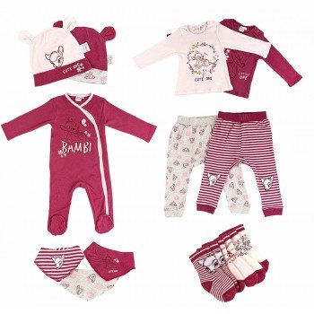 Disney Bambi 13 db-os baba szett 62/68 cm Disney Bambi 13 db-os baba szett 62/68 cm