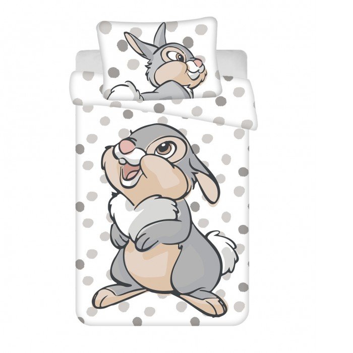 Disney Bambi Dots gyerek ágyneműhuzat 100×135cm, 40×60 cm Disney Bambi Dots gyerek ágyneműhuzat 100×135cm, 40×60 cm