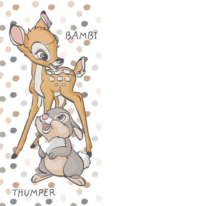 Disney Bambi, Thumper fürdőlepedő, strand törölköző 70x140cm