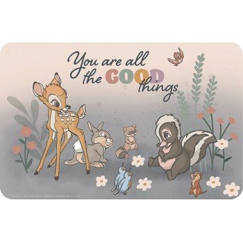 Disney Bambi Good Things tányéralátét 43x28 cm Disney Bambi Good Things tányéralátét 43x28 cm