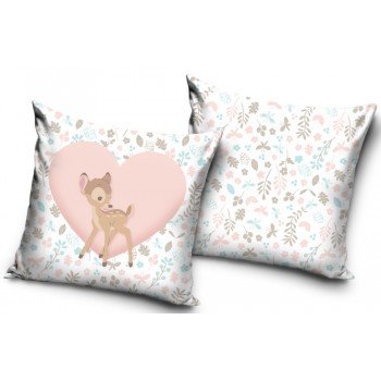 Disney Bambi Love párna, díszpárna 40x40 cm