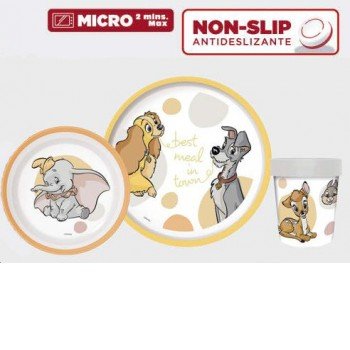 Disney Classic étkészlet, micro műanyag szett Disney Classic étkészlet, micro műanyag szett