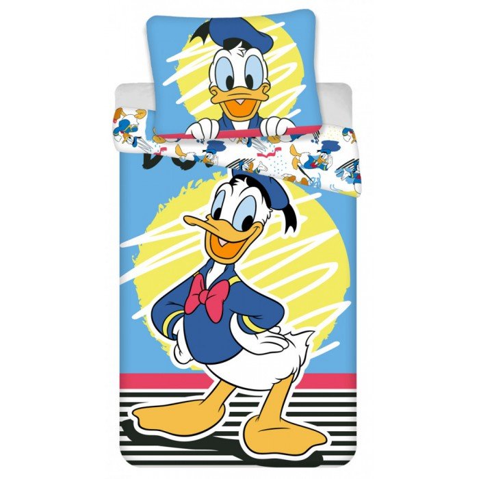 Disney Donald ágyneműhuzat 140×200cm, 70×90 cm