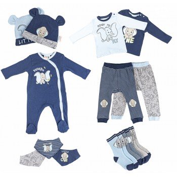 Disney Dumbo 13 db-os baba szett 74/80 cm Disney Dumbo 13 db-os baba szett 74/80 cm