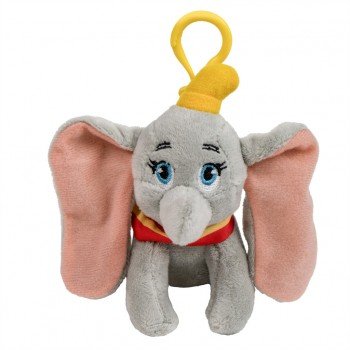 Disney Dumbo 3D plüss figura akasztóval 13 cm Disney Dumbo 3D plüss figura akasztóval 13 cm