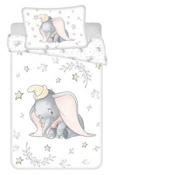 Disney Dumbo Stars gyerek ágyneműhuzat 100×135cm, 40×60 cm Disney Dumbo Stars gyerek ágyneműhuzat 100×135cm, 40×60 cm