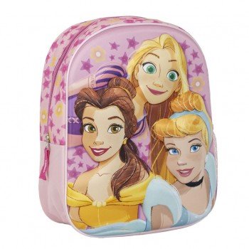 Disney Hercegnők 3D hátizsák, táska 31 cm Disney Hercegnők 3D hátizsák, táska 31 cm