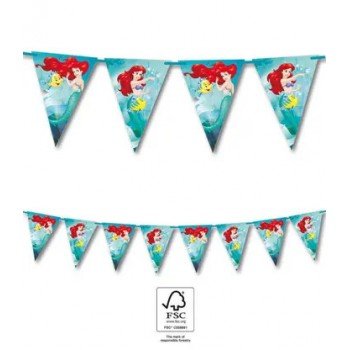 Ariel Curious, Disney Hercegnők, Ariel zászlófüzér FSC 2,3 m Ariel Curious, Disney Hercegnők, Ariel zászlófüzér FSC 2,3 m
