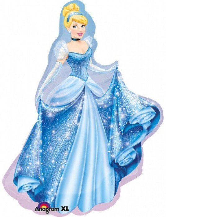 Disney Hercegnők Fólia lufi 84 cm