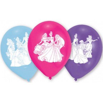Disney Hercegnők léggömb, lufi 6 db-os Disney Hercegnők léggömb, lufi 6 db-os
