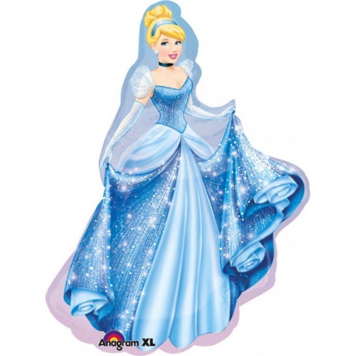 Disney Hercegnők Fólia lufi 84 cm