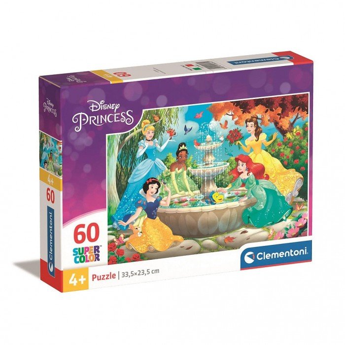 Disney Hercegnők Fountain 60 db-os puzzle Clementoni