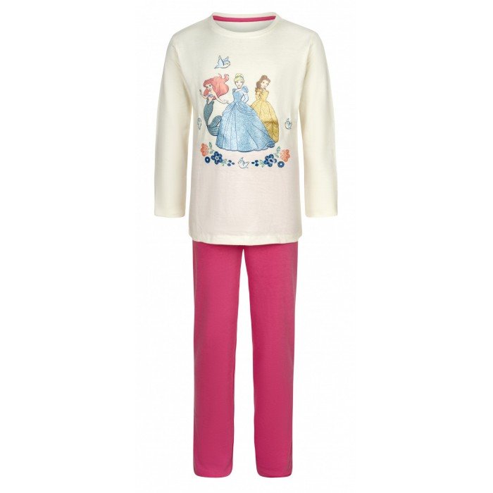 Disney Hercegnők gyerek hosszú pizsama 110/116 cm