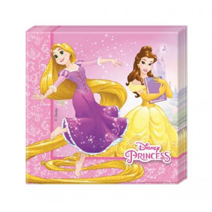 Disney Princess Heart Strong, Hercegnők szalvéta 20 db-os