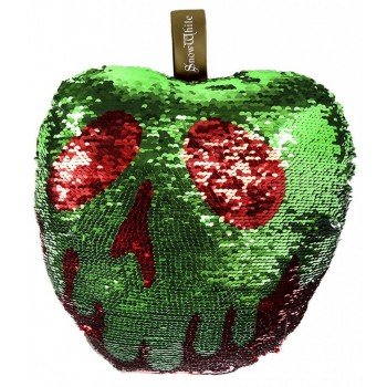 Disney Hercegnők, Hófehérke átfordítható flitteres formapárna 30 cm