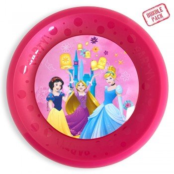 Disney Hercegnők Live Your Story micro prémium műanyag lapostányér 4 db-os szett 21 cm Disney Hercegnők Live Your Story micro prémium műanyag lapostányér 4 db-os szett 21 cm
