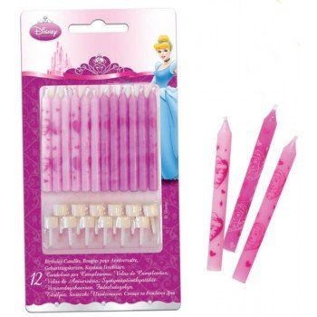 Disney Princess Live Your Story, Hercegnők tortagyertya, gyertya szett 12 db-os