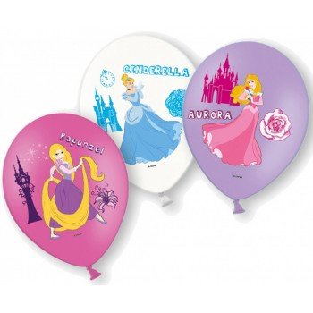 Disney Hercegnők léggömb, lufi 6 db-os Disney Hercegnők léggömb, lufi 6 db-os