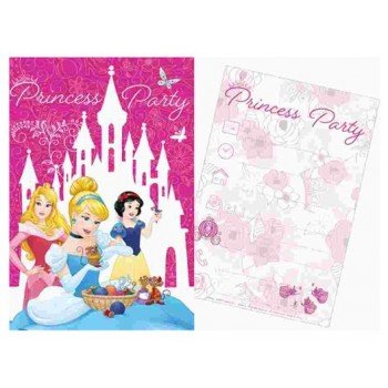 Disney Hercegnők Party Meghívó Disney Hercegnők Party Meghívó