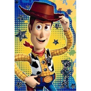 Disney Játékháború csillámos üdvözlőkártya+boríték Disney Játékháború csillámos üdvözlőkártya+boríték