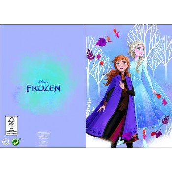 Disney Jégvarázs 3D pop-up üdvözlőkártya + boríték Disney Jégvarázs 3D pop-up üdvözlőkártya + boríték
