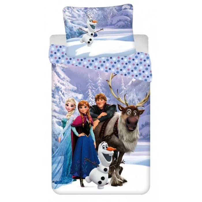 Disney Jégvarázs ágyneműhuzat 140×200cm, 70×90 cm microfibre Disney Jégvarázs ágyneműhuzat 140×200cm, 70×90 cm microfibre