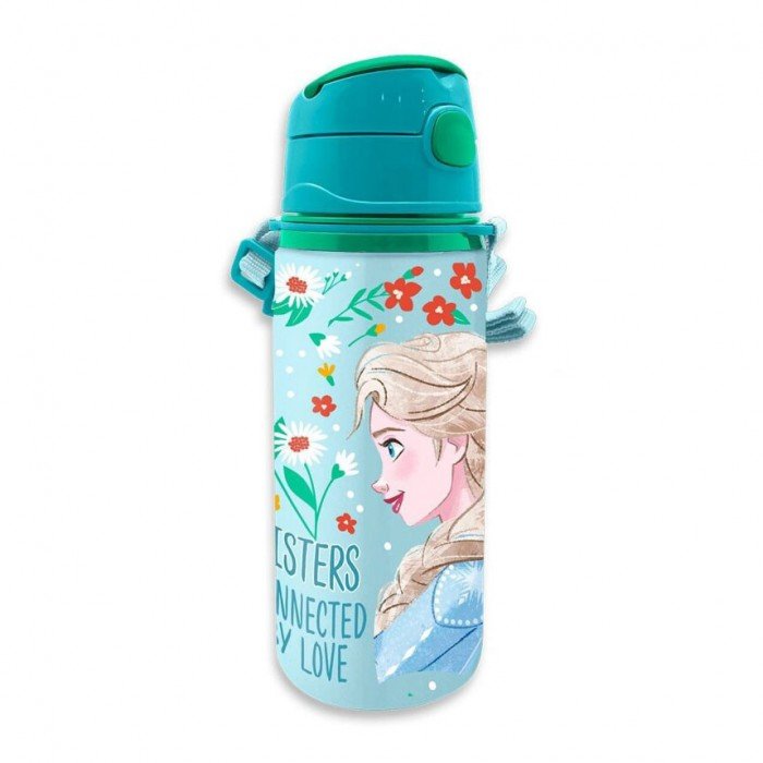 Disney Jégvarázs alumínium kulacs akasztóval 600 ml