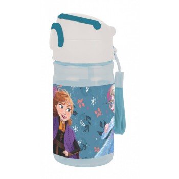 Disney Jégvarázs műanyag kulacs akasztóval 350 ml Disney Jégvarázs műanyag kulacs akasztóval 350 ml