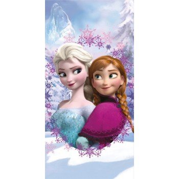 Disney Jégvarázs Frame fürdőlepedő, strand törölköző 70x140cm Disney Jégvarázs Frame fürdőlepedő, strand törölköző 70x140cm