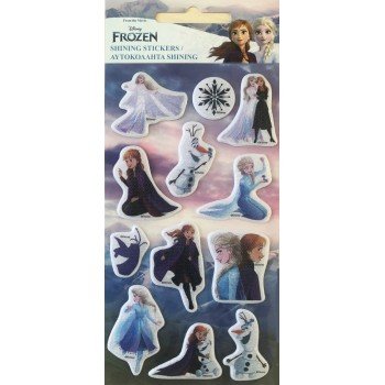 Disney Jégvarázs csillogó pufi szivacs matrica szett