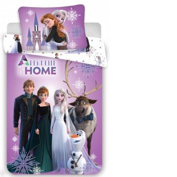 Disney Jégvarázs Gyerek ágyneműhuzat 100×135cm, 40×60 cm