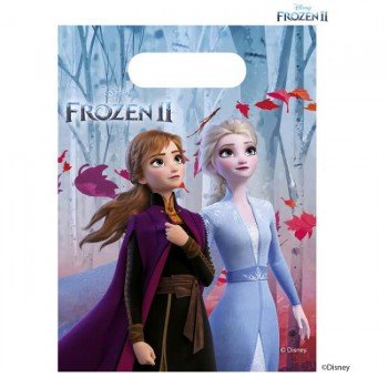 Disney Frozen II Leaf, Jégvarázs Ajándéktasak 6 db-os Disney Frozen II Leaf, Jégvarázs Ajándéktasak 6 db-os