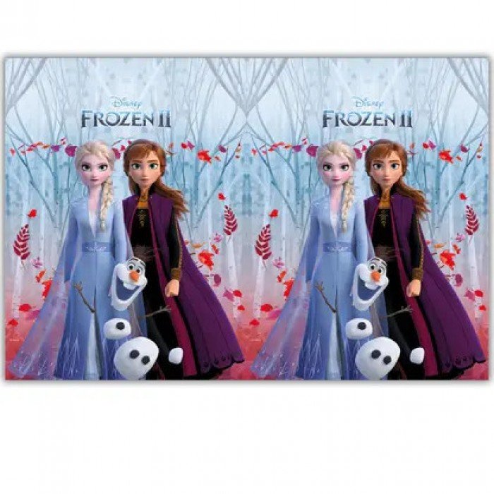 Disney Frozen II Leaf, Jégvarázs papír asztalterítő 120x180 cm FSC
