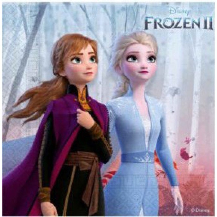 Disney Frozen II Leaf, Jégvarázs szalvéta 16 db-os