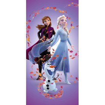 Disney Jégvarázs Leaves Magic fürdőlepedő, strand törölköző 70x140 cm Disney Jégvarázs Leaves Magic fürdőlepedő, strand törölköző 70x140 cm