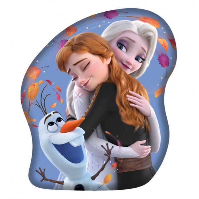 Disney Jégvarázs Sister Love formapárna, díszpárna 35 cm