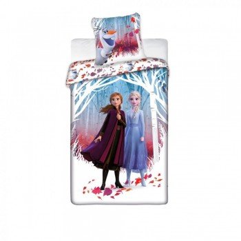 Disney Jégvarázs Sister Power ágyneműhuzat 140×200cm, 63×63 cm microfibre Disney Jégvarázs Sister Power ágyneműhuzat 140×200cm, 63×63 cm microfibre