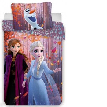 Disney Jégvarázs Sister Purple ágyneműhuzat 140×200cm, 70×90 cm Disney Jégvarázs Sister Purple ágyneműhuzat 140×200cm, 70×90 cm