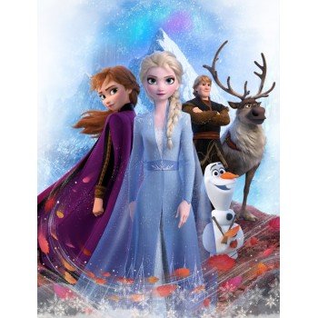 Disney Jégvarázs Storm polár takaró 130x170 cm Disney Jégvarázs Storm polár takaró 130x170 cm