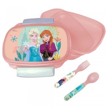 Disney Jégvarázs Together szendvicsdoboz + evőeszköz szett Disney Jégvarázs Together szendvicsdoboz + evőeszköz szett