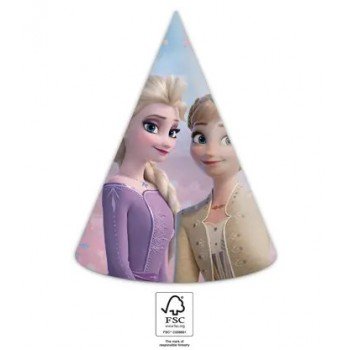 Disney Frozen II Wind Spirit, Jégvarázs kalap, csákó 6 db-os FSC