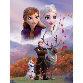 Disney Jégvarázs Wind polár takaró 130x170 cm Disney Jégvarázs Wind polár takaró 130x170 cm