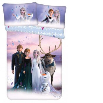 Disney Jégvarázs gyerek ágyneműhuzat 100×135 cm, 40×60 cm