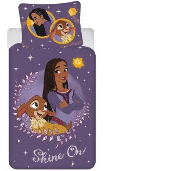 Disney Wish, Kívánság ágyneműhuzat 140×200cm, 70×90 cm Disney Wish, Kívánság ágyneműhuzat 140×200cm, 70×90 cm