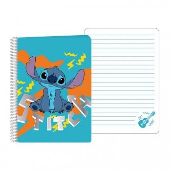 Disney Lilo és Stitch, A csillagkutya Blue spirál notesz, füzet A5 Disney Lilo és Stitch, A csillagkutya Blue spirál notesz, füzet A5