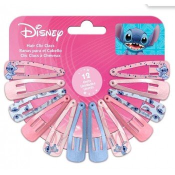 Disney Lilo és Stitch, A csillagkutya hajcsat szett 12 db-os Disney Lilo és Stitch, A csillagkutya hajcsat szett 12 db-os
